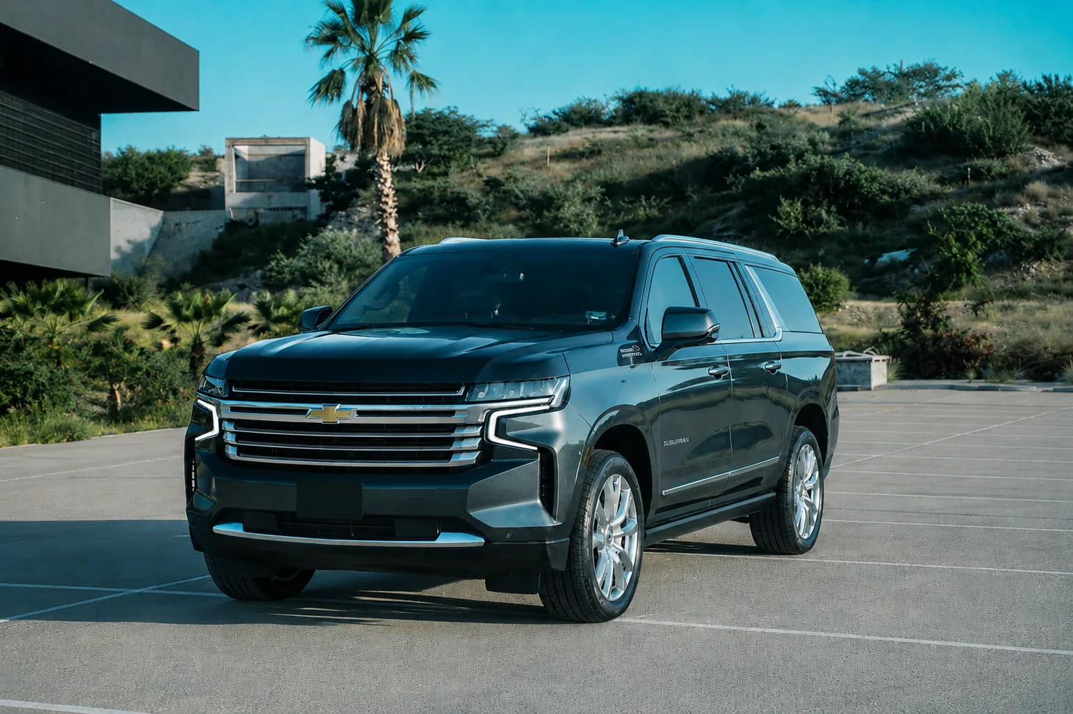 Chevrolet Suburban for private airport transfers in Los Cabos
